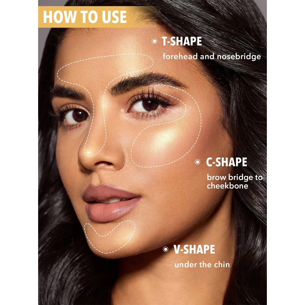 هایلایتر استیکی شیگلم در 3 رنگ با بافت کرمی Sheglam Cream Highlighter Stick
