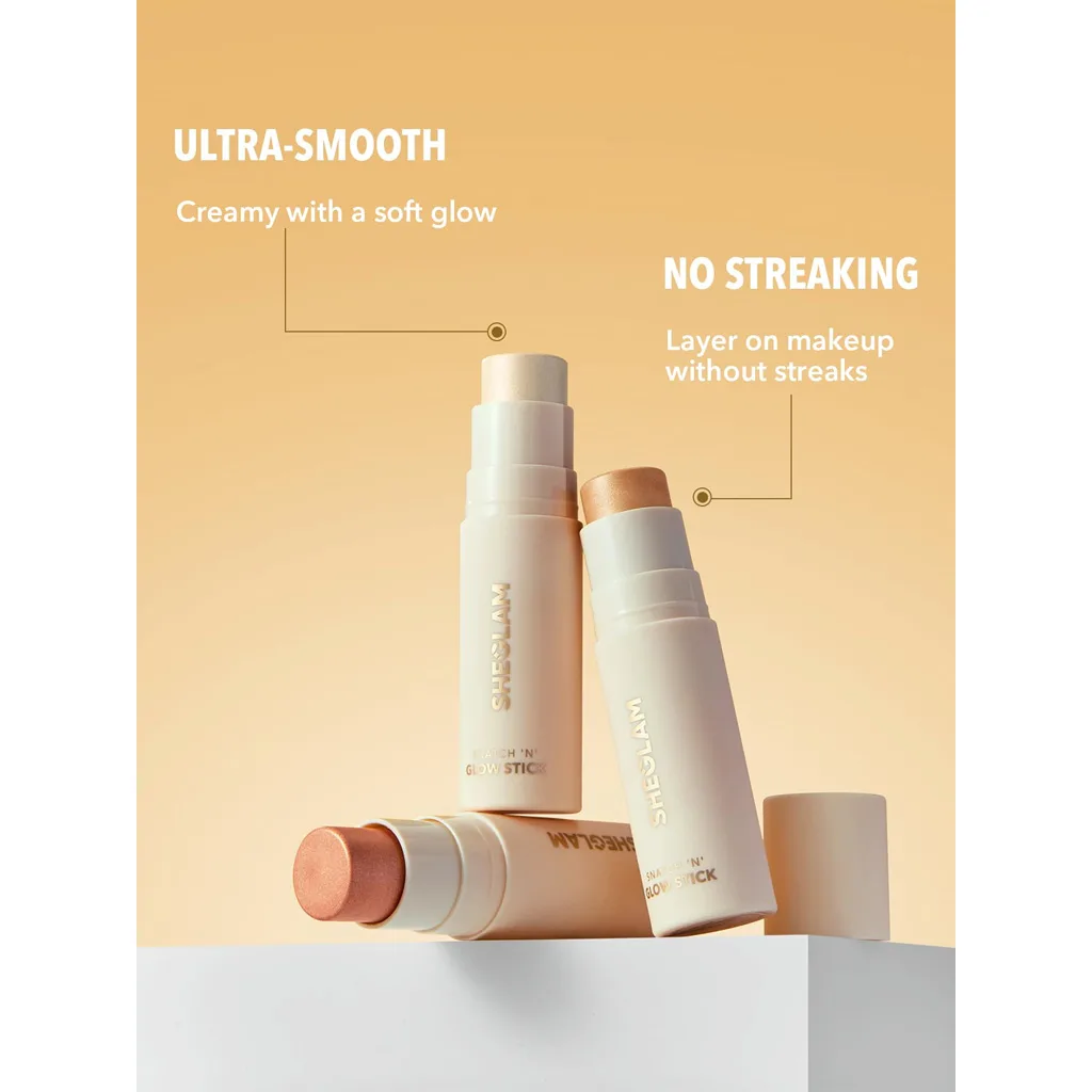 هایلایتر استیکی شیگلم در 3 رنگ با بافت کرمی Sheglam Cream Highlighter Stick