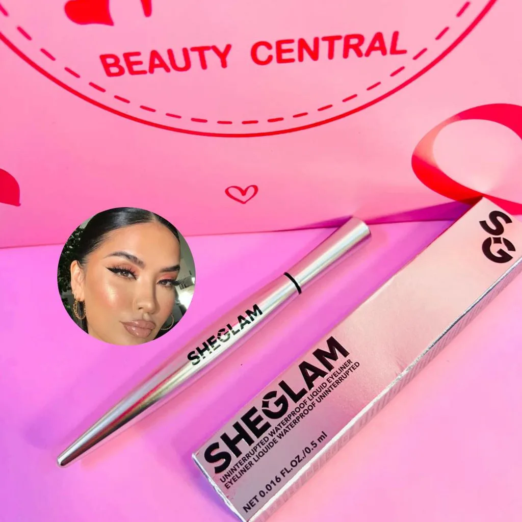 خط چشم لیکوئیدی ضد آب شیگلم Sheglam Uninterrupted Liquid Eyeliner Black