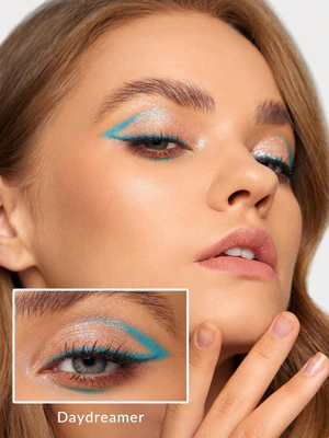 خط چشم رنگی ژلی شیگلم مدل پیچی کالر کراش رنگ آبی Daydreamer