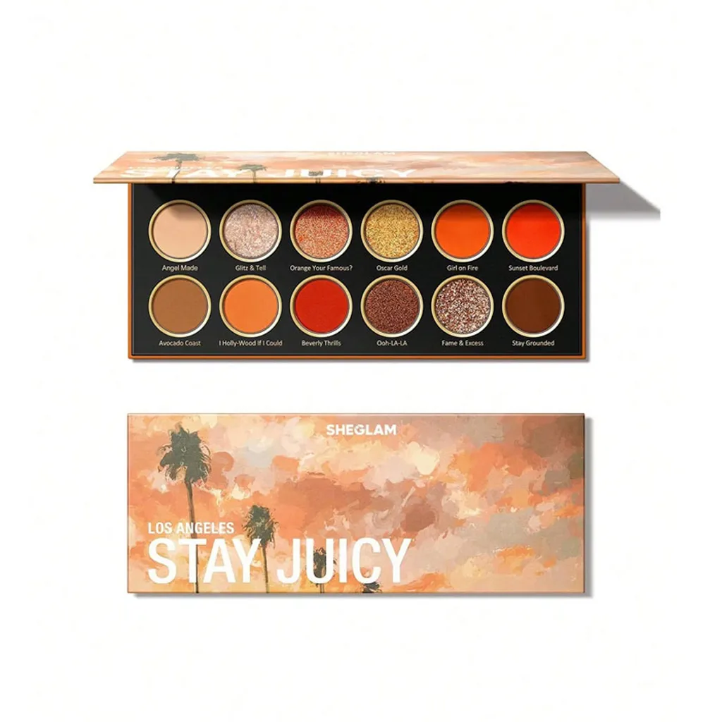 پالت سایه 12 رنگ شگیلم Stay Juicy La Palette