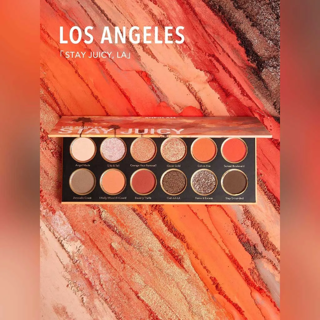 پالت سایه 12 رنگ شگیلم Stay Juicy La Palette