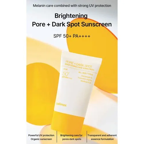 ضد آفتاب ضد لک و کنترل منافذ سلیمکس Celimax Pore Clarifying Daily Sunscreen SPF50