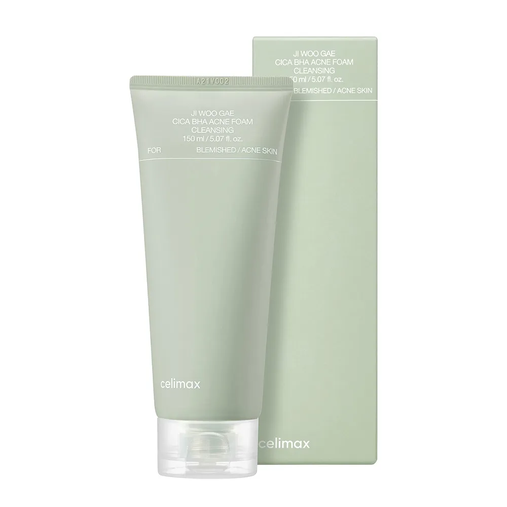 فوم ضد جوش با سالیسیلیک اسید، سیکا و تی تری سلیمکس Celimax Cica BHA Acne Foam Cleanser