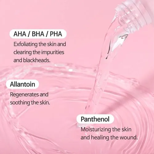 تونر ضد جوش تیام TIAM AC Fighting AHA BHA PHA Toner|  لایه بردار و پاکسازی منافذ