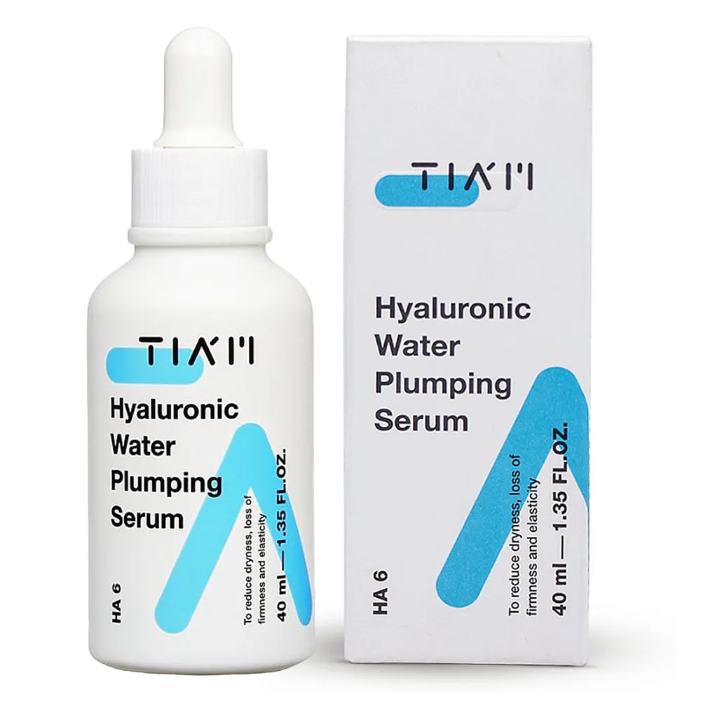 سرم آبرسان هیالورونیک اسید تیام TIAM Hyaluronic Water Plumping Serum | مرطوب کننده و حجم دهنده پوست