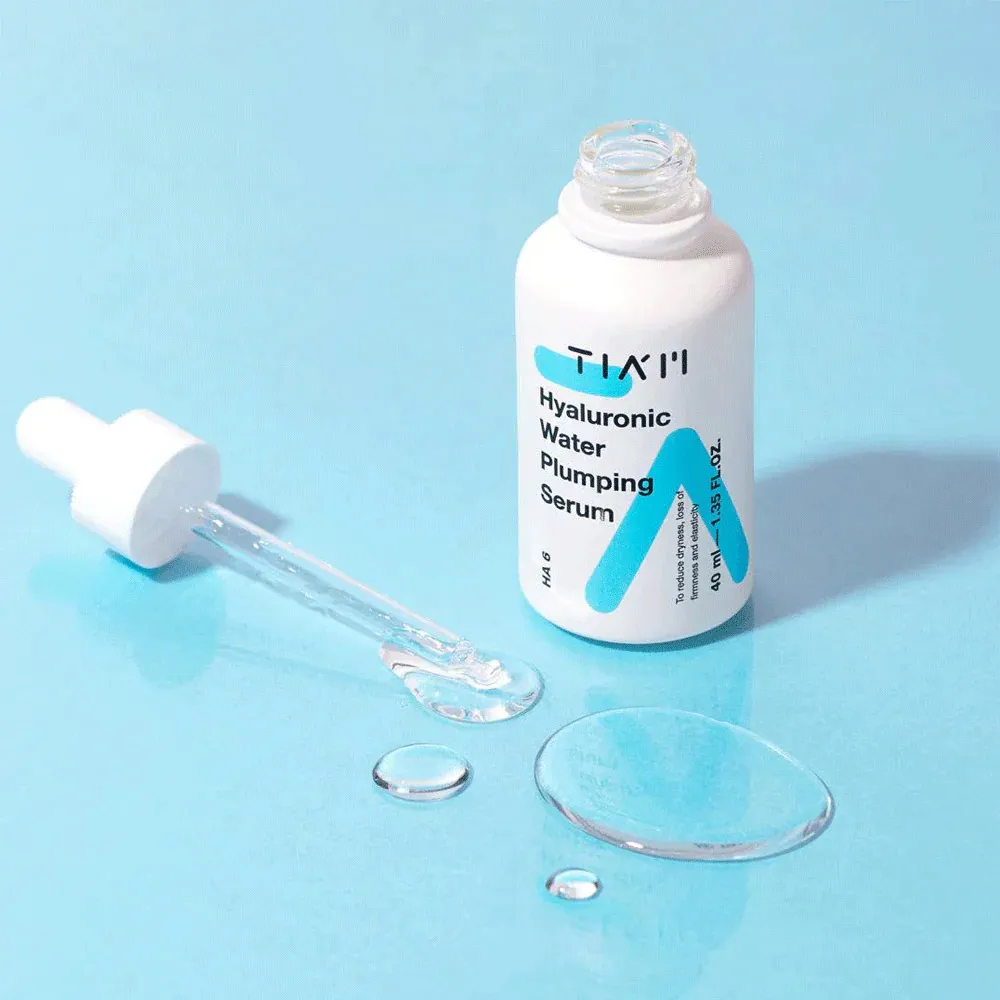 سرم آبرسان هیالورونیک اسید تیام TIAM Hyaluronic Water Plumping Serum | مرطوب کننده و حجم دهنده پوست