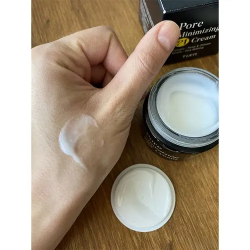 کرم کنترل منافذ و روشن کننده تیام TIAM Pore Minimizing 21 Cream