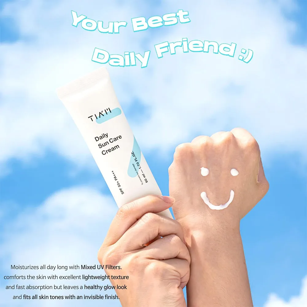 رم ضد آفتاب تیام TIAM Daily Sun Care Cream | آبرسان و تسکین دهنده