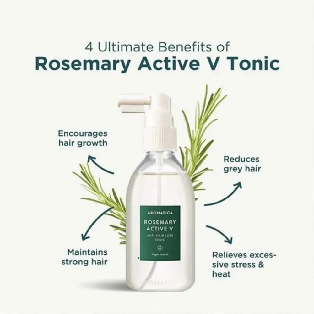 تونیک ضد ریزش مو رزماری آروماتیکا AROMATICA Rosemary Root Enhancer