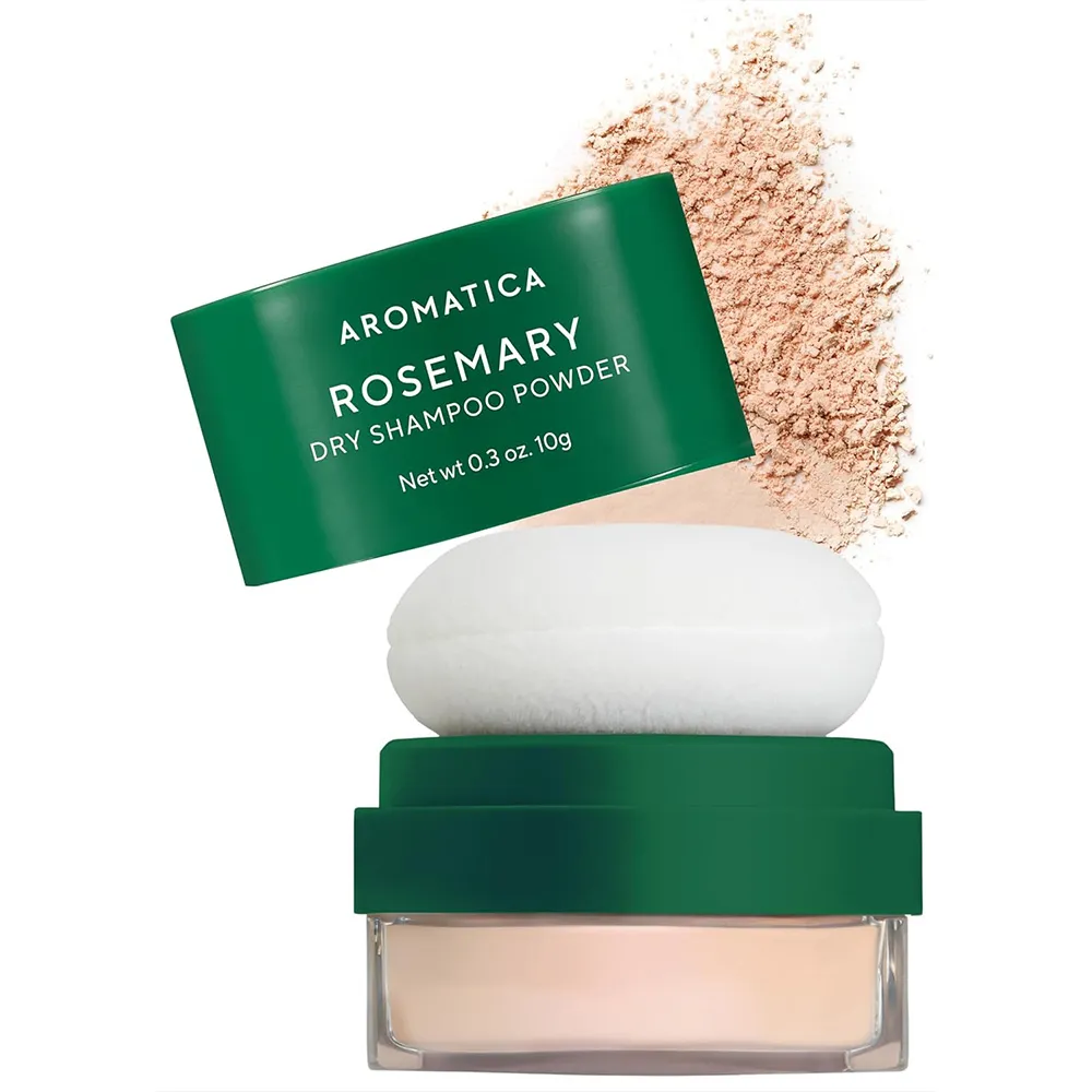 شامپو خشک رزماری آروماتیکا AROMATICA Rosemary Dry Shampoo Powder