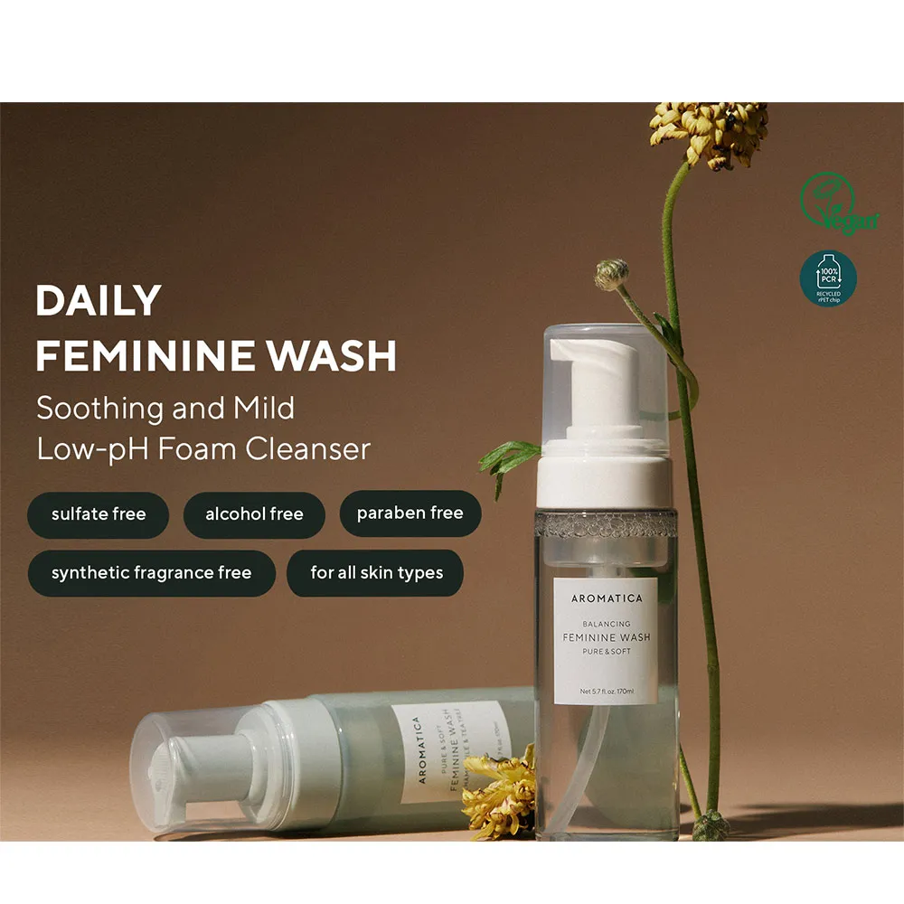 شوینده بانوان آروماتیکا AROMATICA Pure & Soft Feminine Wash