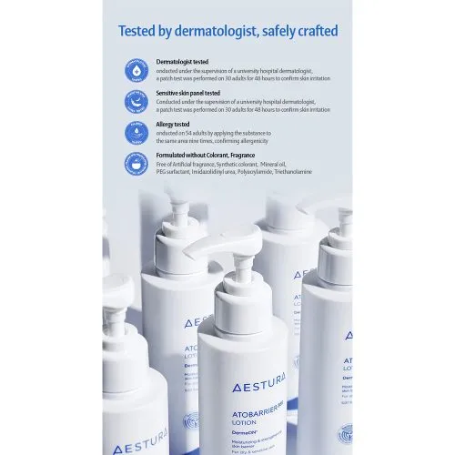 لوسیون ترمیم کننده و مرطوب کننده قوی اتو بریر365 استرا AESTURA Atobarrier365 Lotion