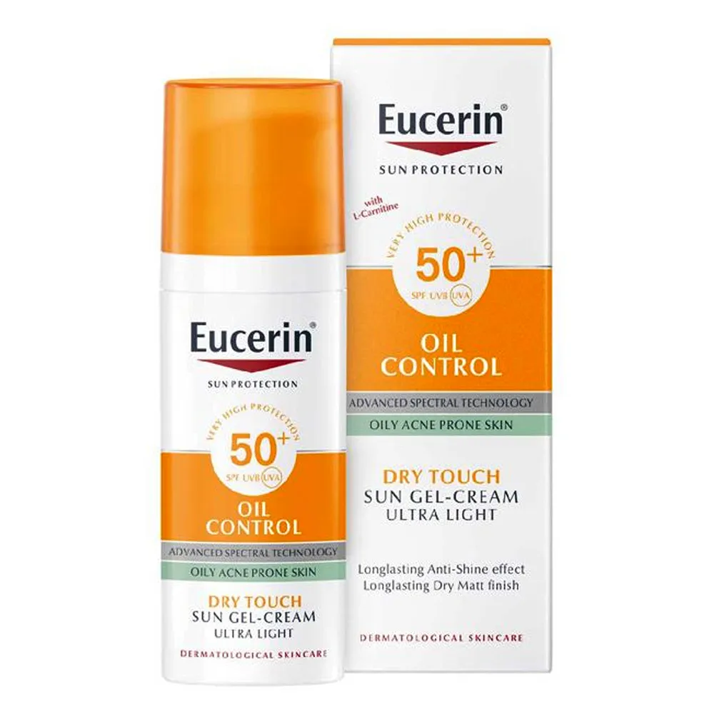ژل کرم ضد آفتاب اوسرین SPF50 Eucerin Oil Control Sun Gel-Cream