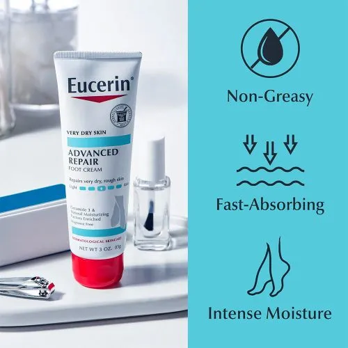 کرم پا ترمیم کننده اوسرین با ۱۰٪ اوره Eucerin Advanced Repair Foot Cream