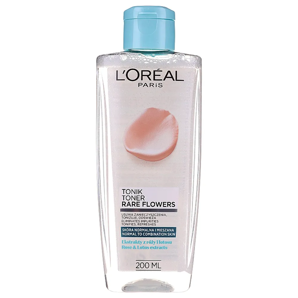 تونر گل های کمیاب لورال L’Oréal Rare Flowers Toner | مناسب پوست نرمال تا مختلط
