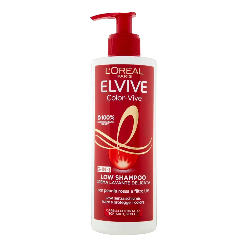 شامپو بدون سولفات لورال برای موهای رنگ شده Elseve Color Vive