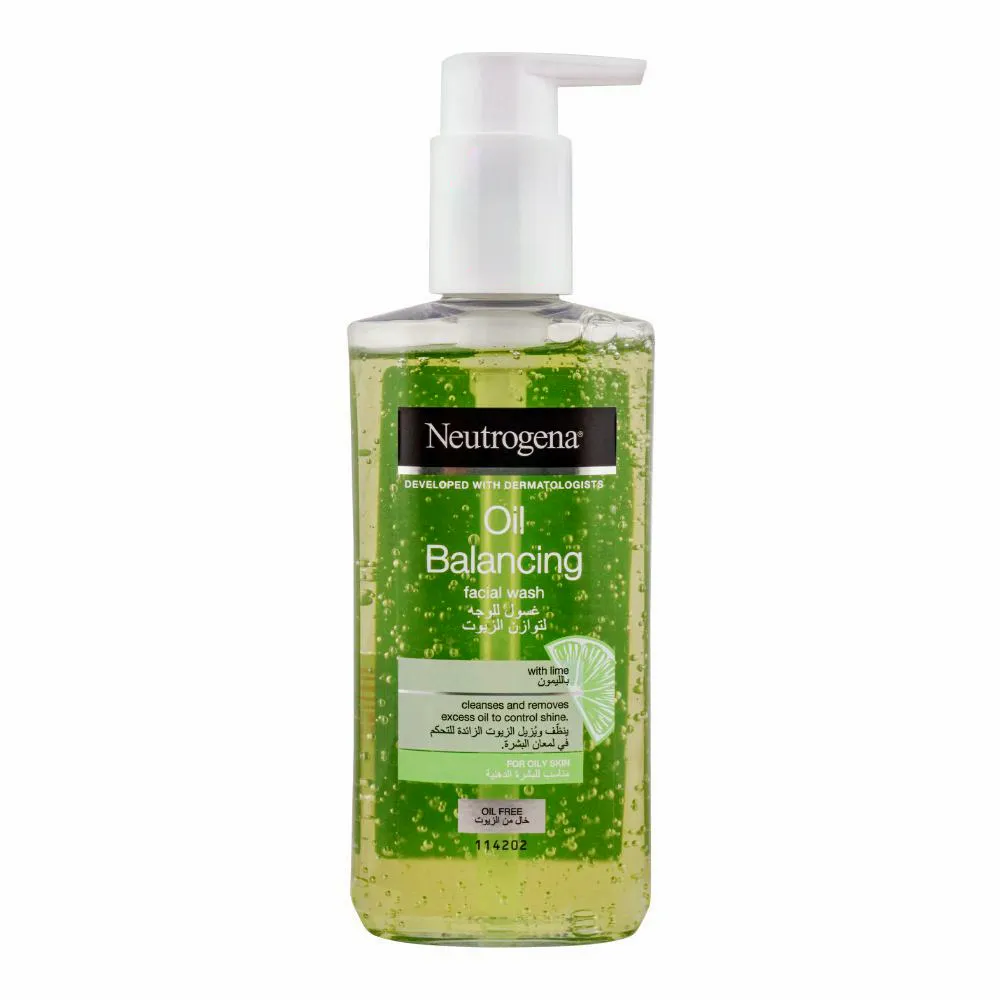 ژل شستشوی پوست چرب نوتروژینا Neutrogena Pore & Shine Facial Wash 200ml