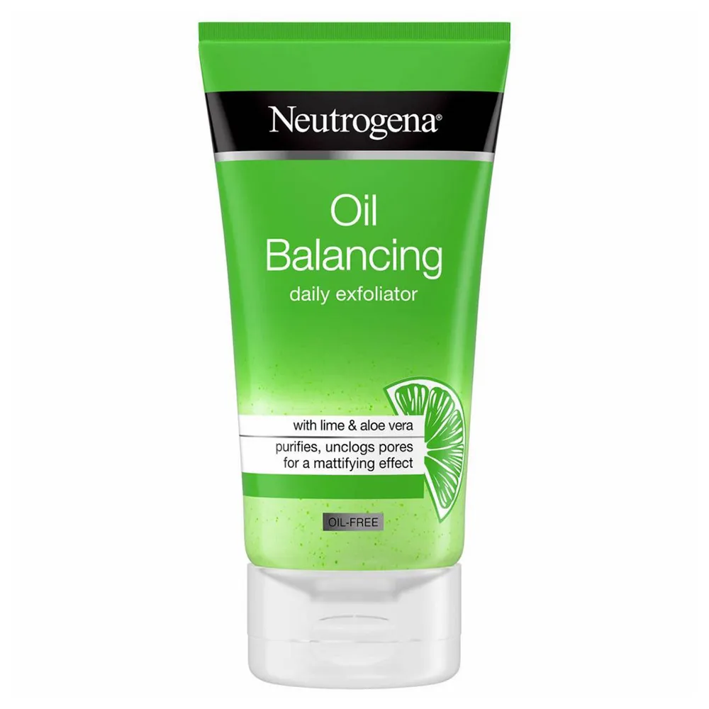 اسکراب لایه بردار و کنترل چربی نوتروژینا Neutrogena Oil Balancing Daily Exfoliator 150ml