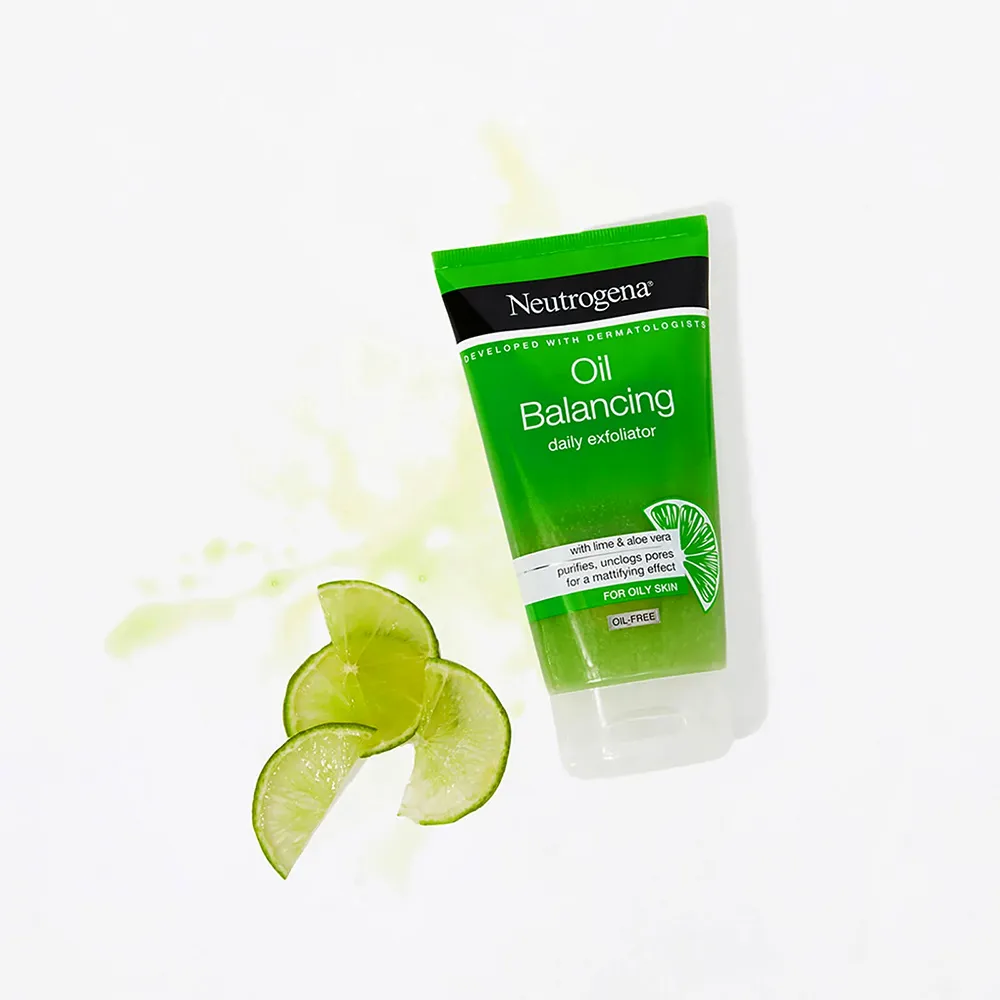 اسکراب لایه بردار و کنترل چربی نوتروژینا Neutrogena Oil Balancing Daily Exfoliator 150ml