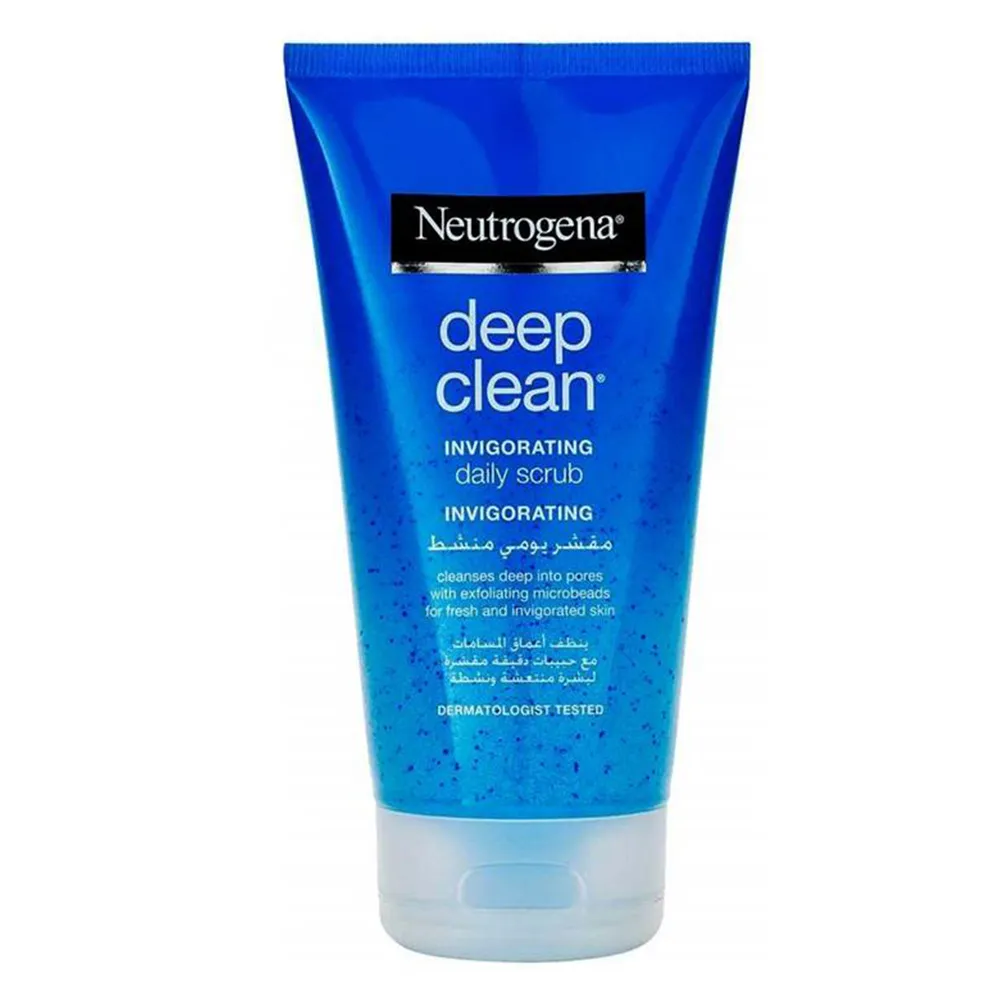 اسکراب لایه بردار نوتروژینا Neutrogena Deep Clean Invigorating Face Scrub